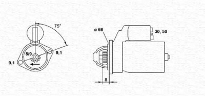 MAGNETI MARELLI 943251917010 -  Стартер
